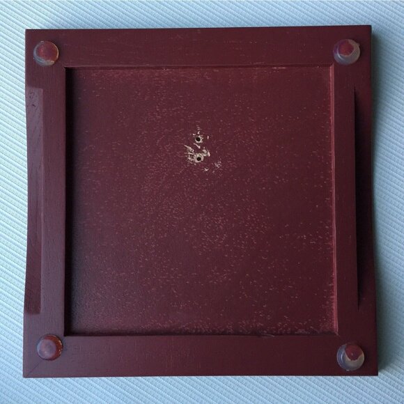 Lime Fruit Art Decorative Hot Plate Trivet Pot Holder Wooden Wall Hanging Decor - Picture 7 of 10